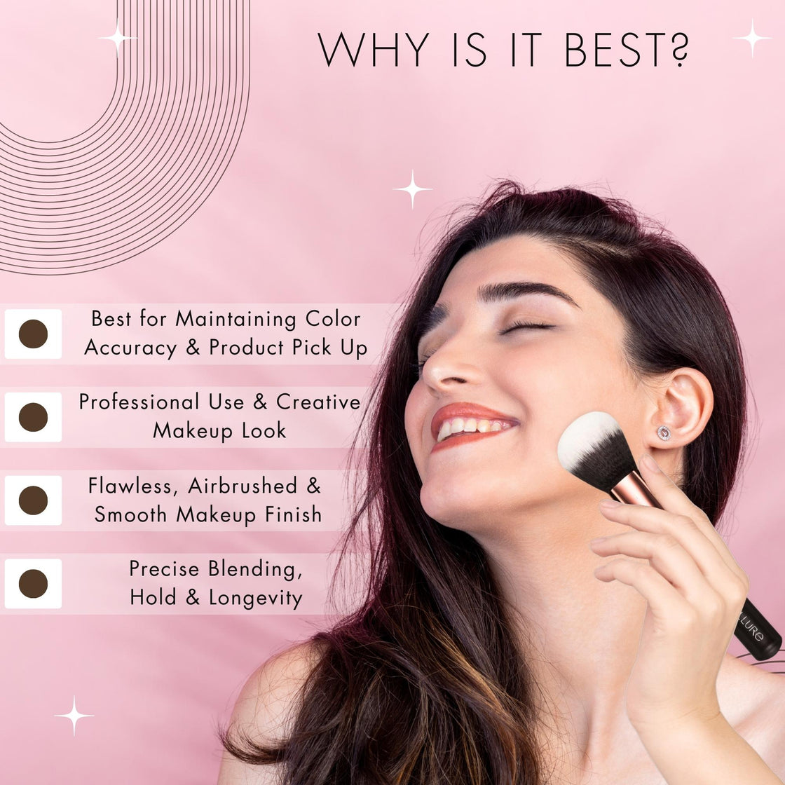 Allure Powder Brush ( ASB106)
