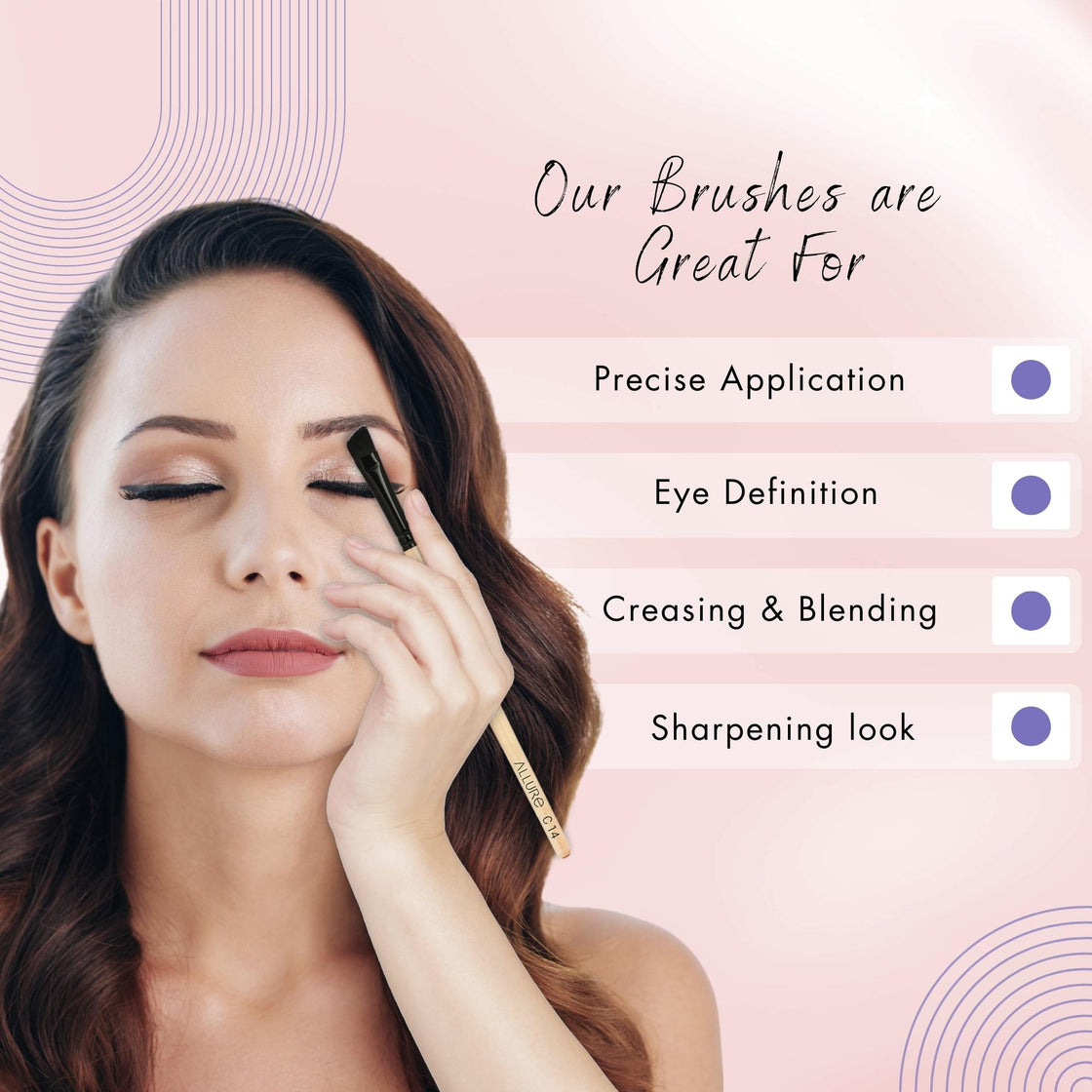 Allure Eye Shadow and Angular Makeup Brush