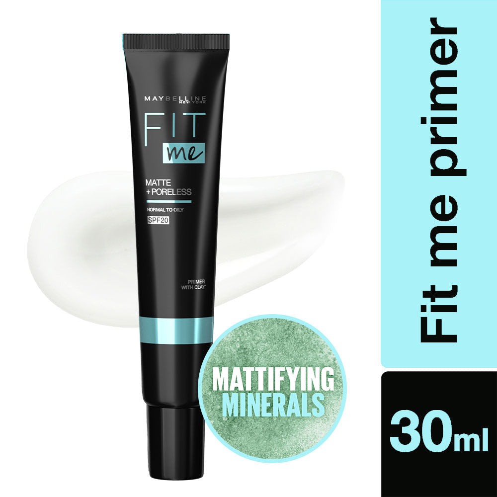 Maybelline New York Fit Me Primer - Matte+Poreless (30Ml)