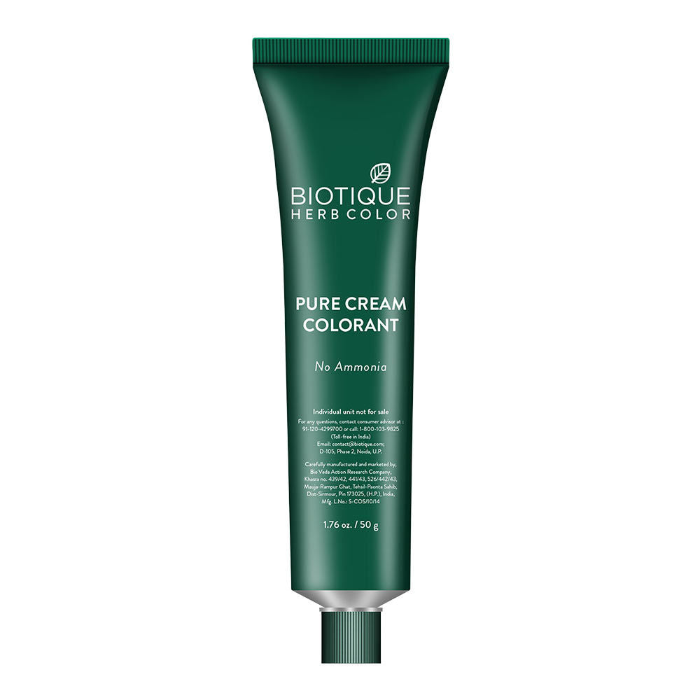 Biotique Herbcolor Hair Color 1N - Natural Black (50Gm+110Ml)-3