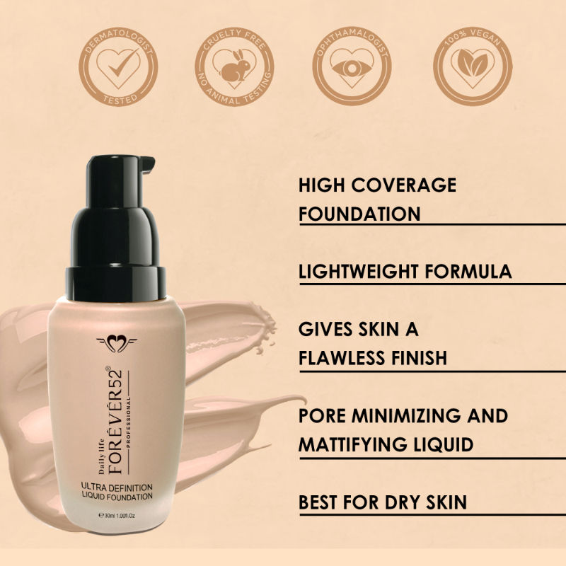 Daily Life Forever52 Ultra Definition Liquid Foundation - Flf007 (30Ml)-4
