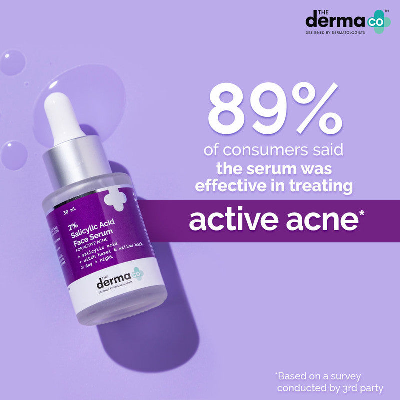 The Derma Co. 2% Salicylic Acid Face Serum For Active Acne (30Ml)-9