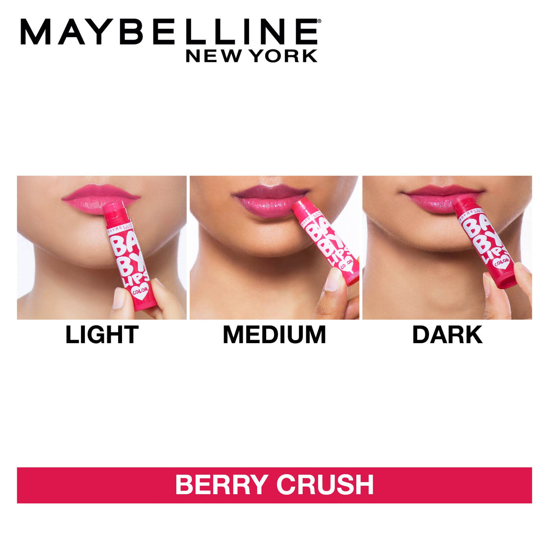 Maybelline New York Baby Lips Color Balm - Cherry Kiss + Berry Crush