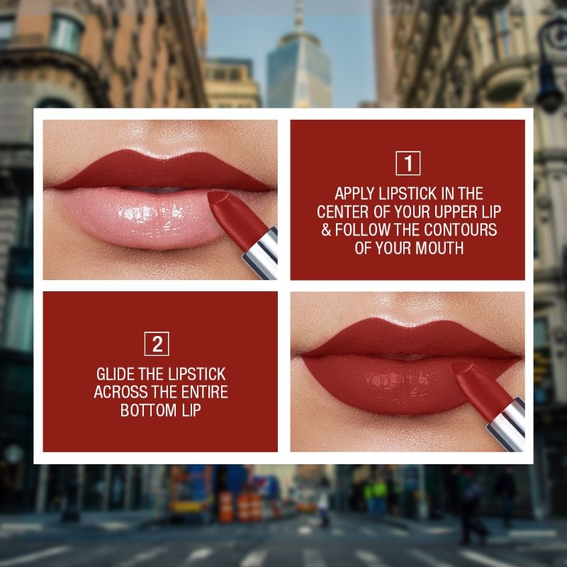 Maybelline New York Color Sensational Creamy Matte Lipstick - 677 Noho Amberm