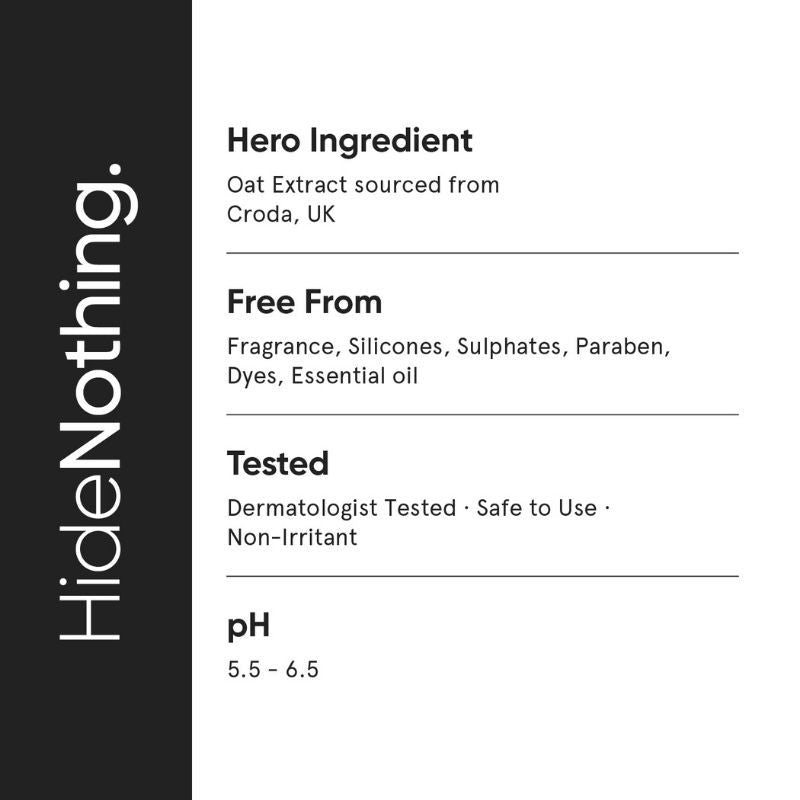 Minimalist 6Percentage Oat Extract Gentle Cleanser With Hyaluronic Acid For Sensitive Skin (120Ml)-3