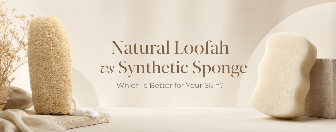 Natural Loofah vs Synthetic Sponge: Which Is Better for Your Skin