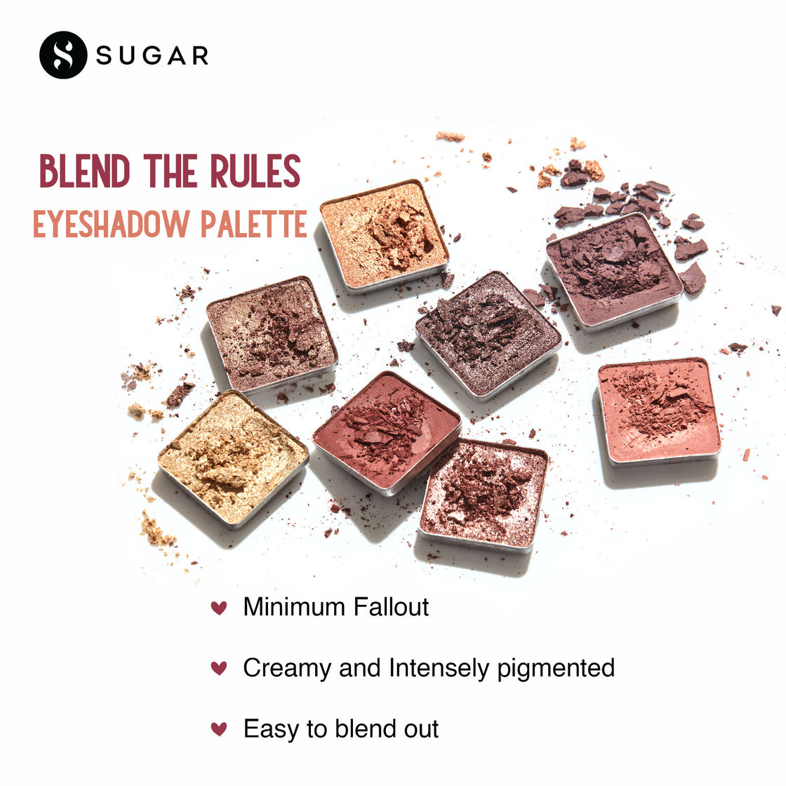 Sugar Blend The Rules Eyeshadow Palette - 02 Warrior