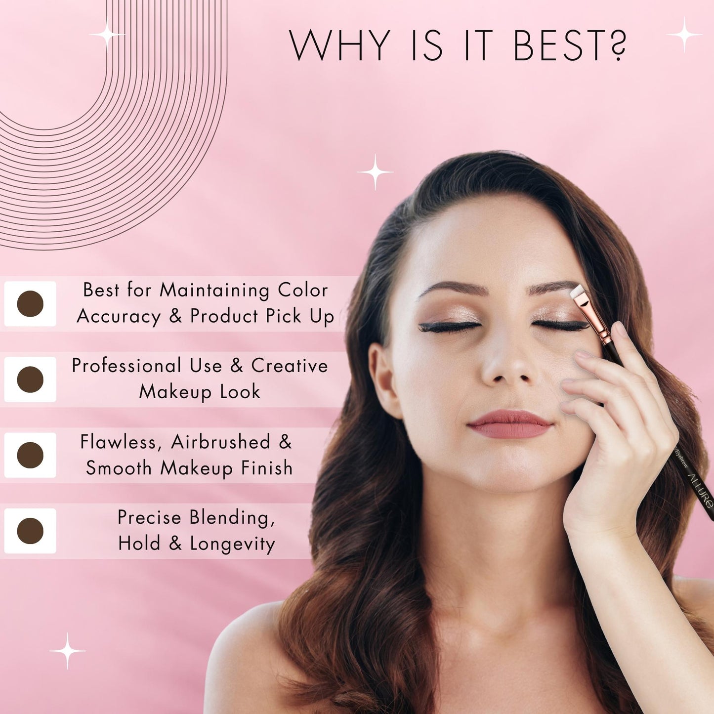 Allure Eyebrow Brush ( ASB322 )