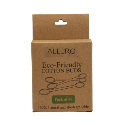 Allure Bamboo Earbuds (Pack of 1)