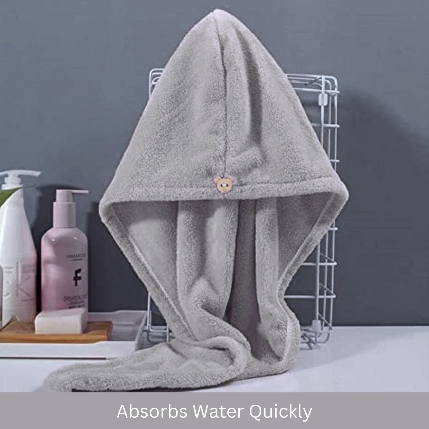 Allure Premium Microfiber Hair Towel