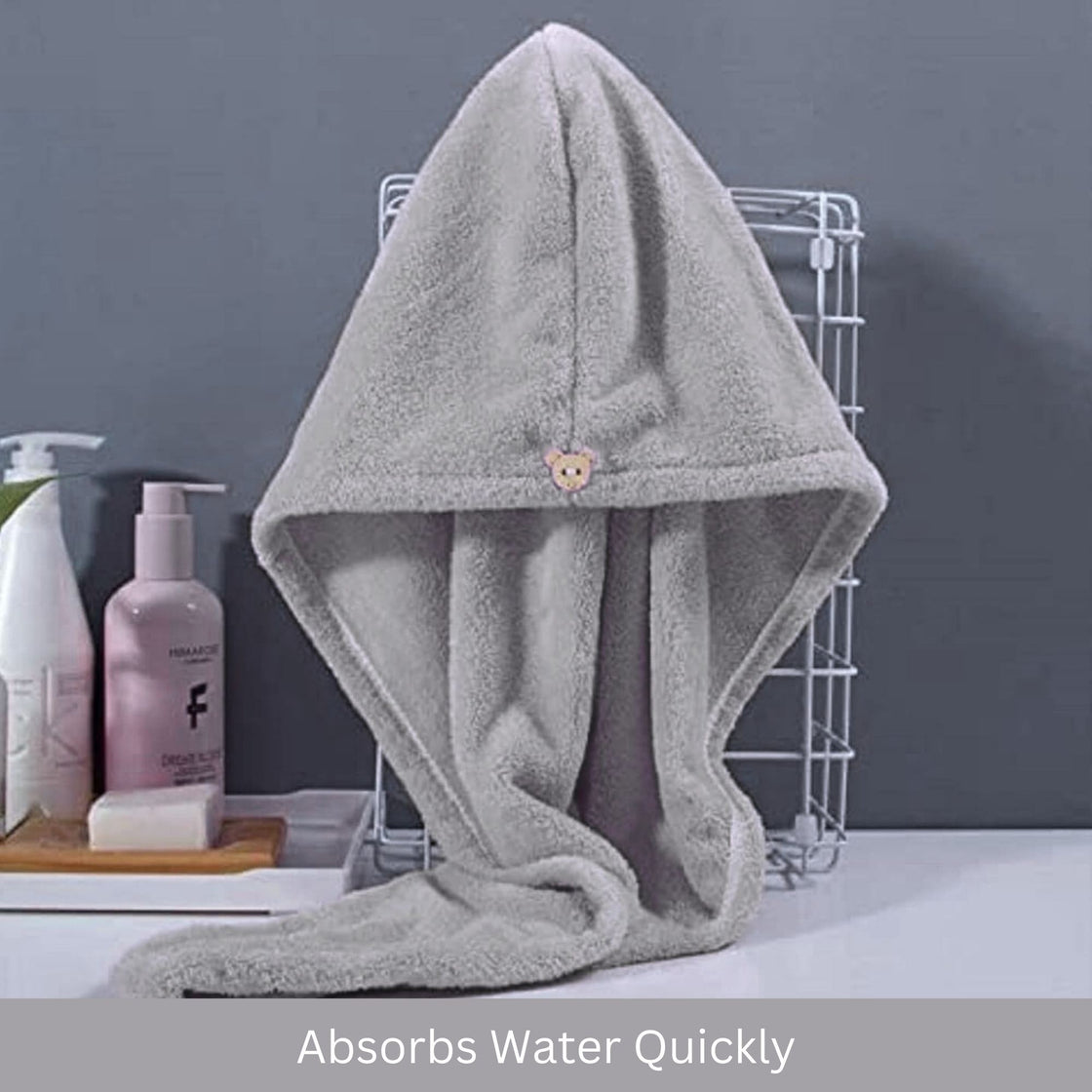 Allure Premium Microfiber Hair Towel