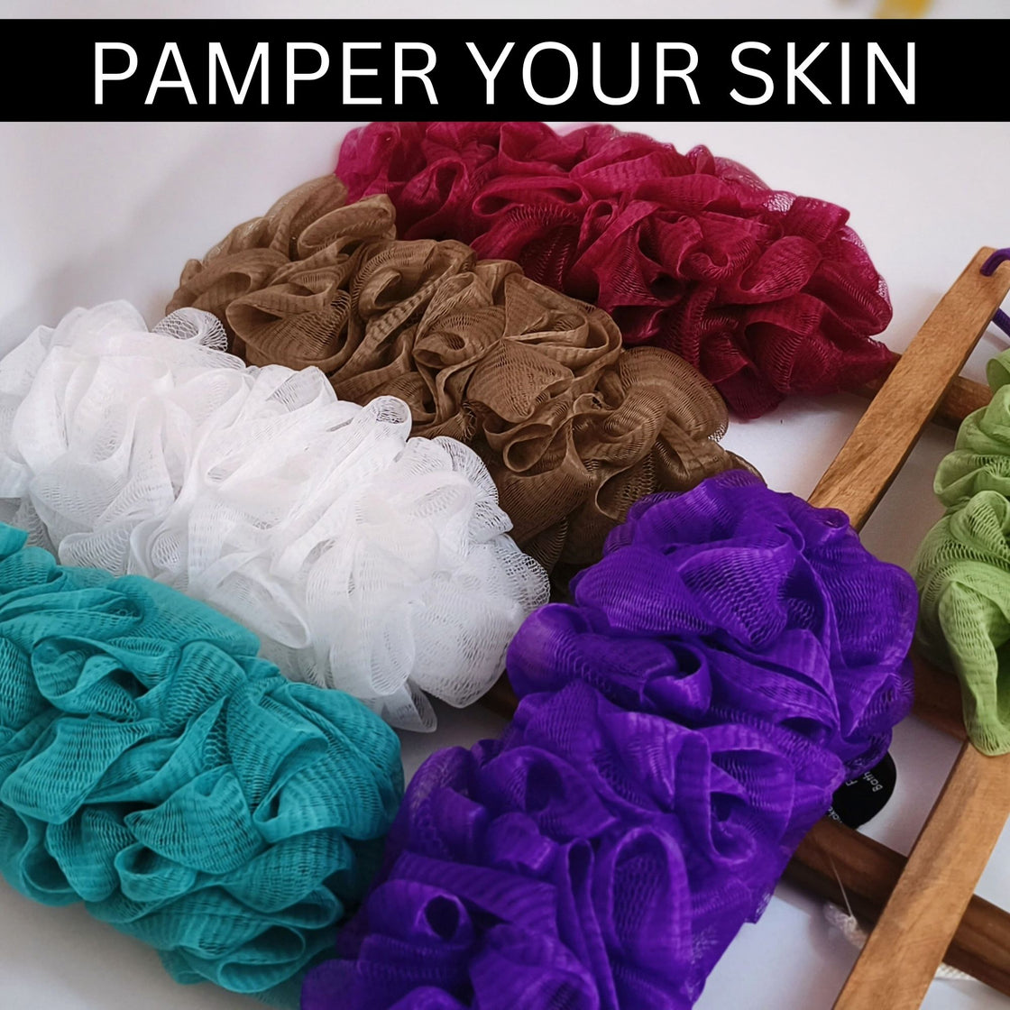 Allure Bathing Brush  - Assorted color Wooden Loofah