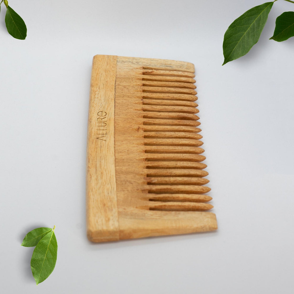 Allure Neem Wood Shampoo Hair Comb (CS-01)