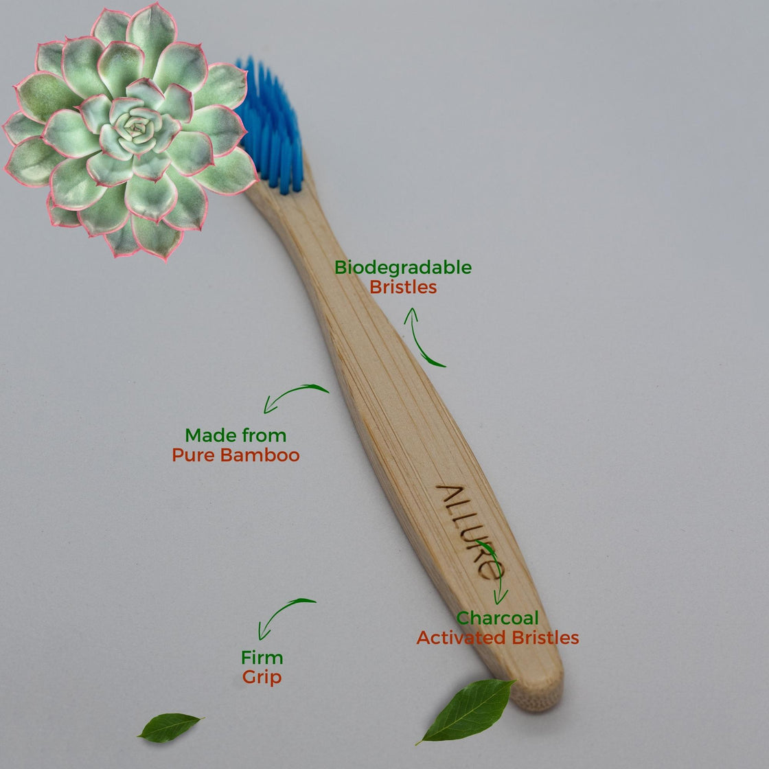 Allure Bamboo Toothbrush For Kids (OT-03)