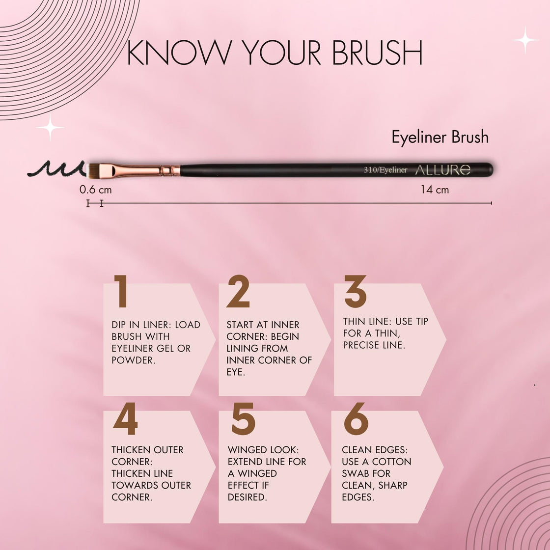 Eyeliner Brush