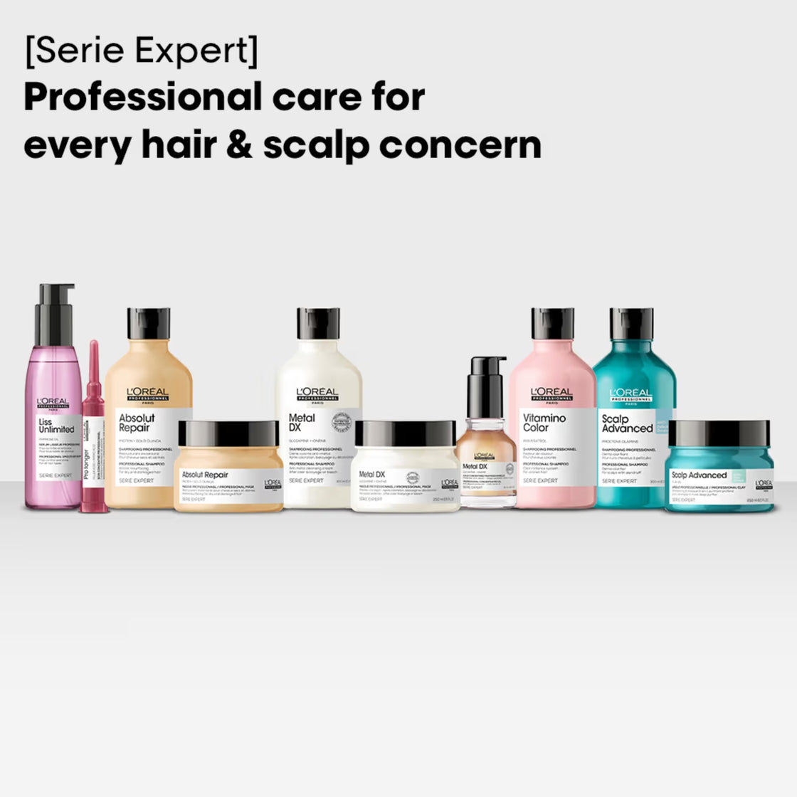 L'Oreal Professionnel Shampoo Hair Mask & Hair Serum Combo