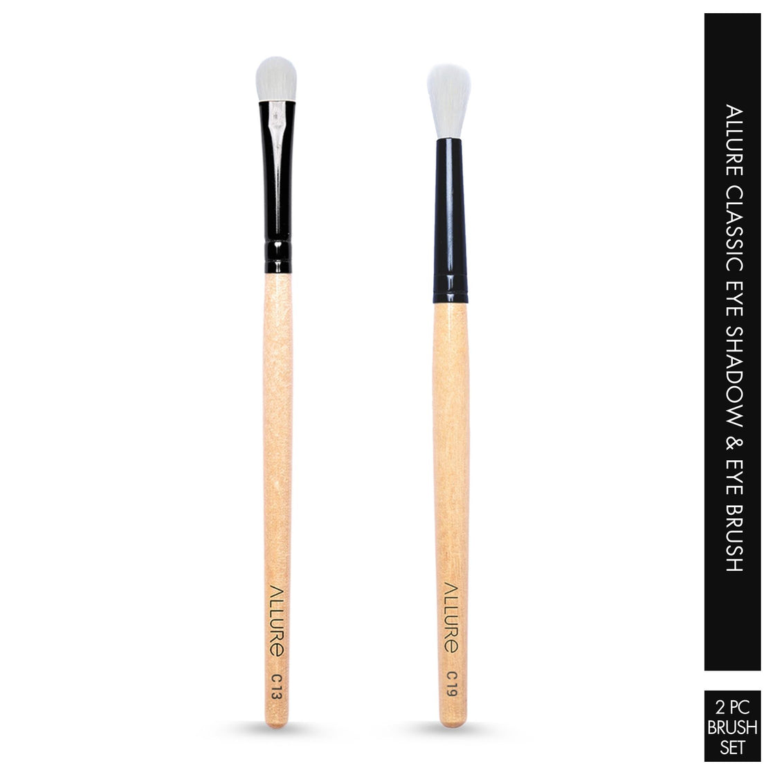 Allure Classic Eyeshadow and Eye Brush Set of 02