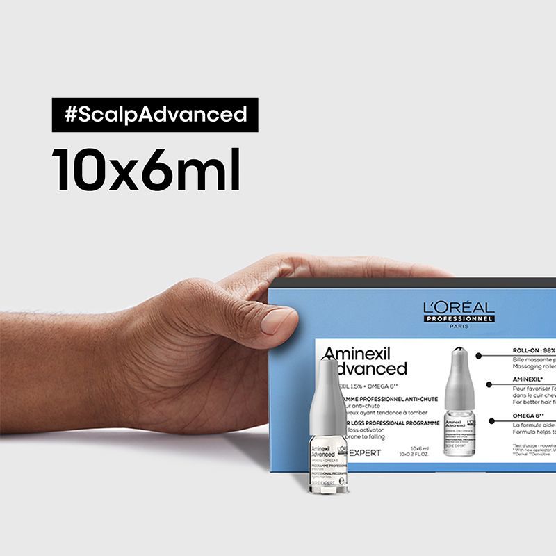 Loreal Professionnel Aminexil Advanced, Scalp Advanced & Anti-Hair Loss Activator Programme