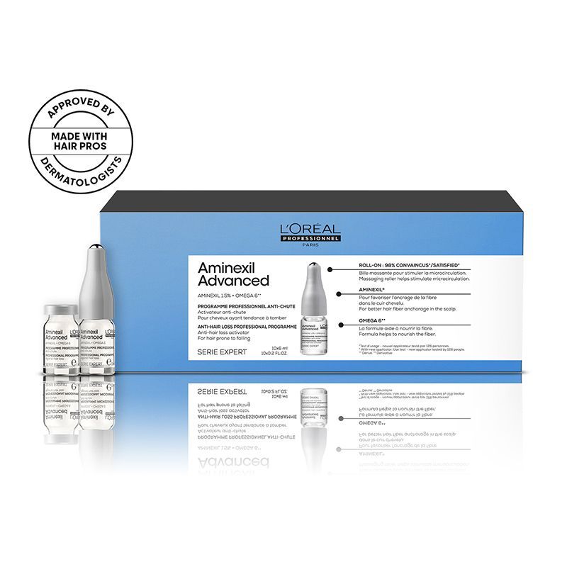 Loreal Professionnel Aminexil Advanced, Scalp Advanced & Anti-Hair Loss Activator Programme