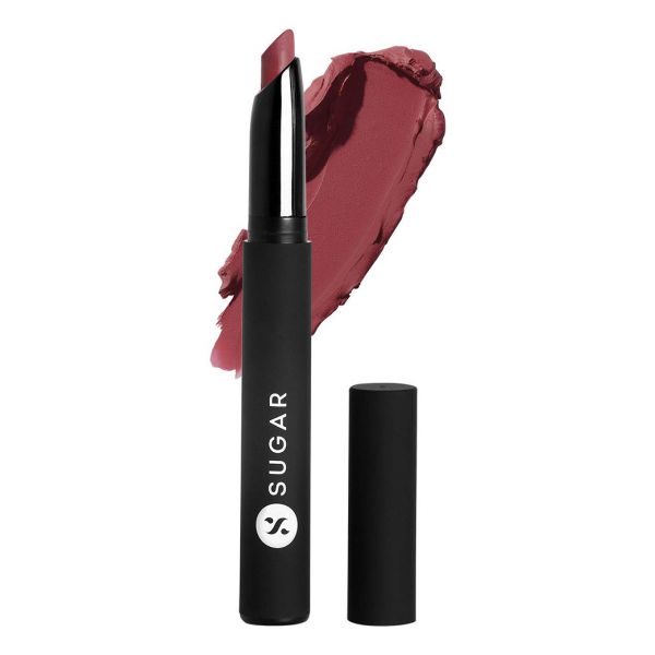 SUGAR Matte Attack Transferproof Lipstick - 15 Salmon Republic (Deep Salmon Pink) (2gm)