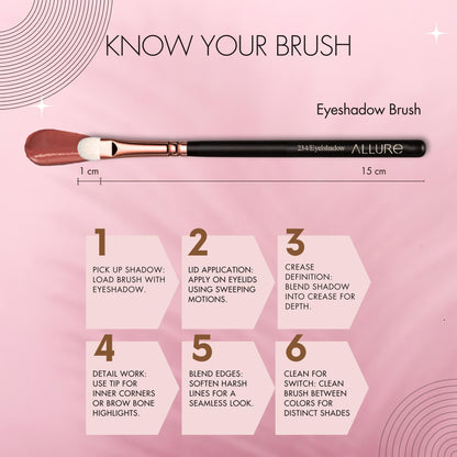 Allure Eyeshadow Brush (ASB234)