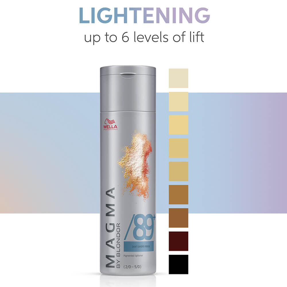 Wella Magma By Blondor Pigmented Lightener - 89 Pearl Cendre Light By for Unisex - 4.2 Ounce Hair Color, 4.2 Ounce