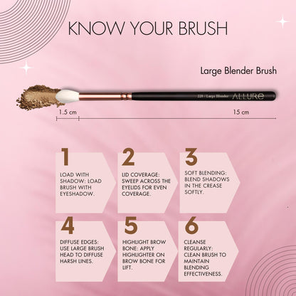 Allure Large Blender Brush (ASB228)