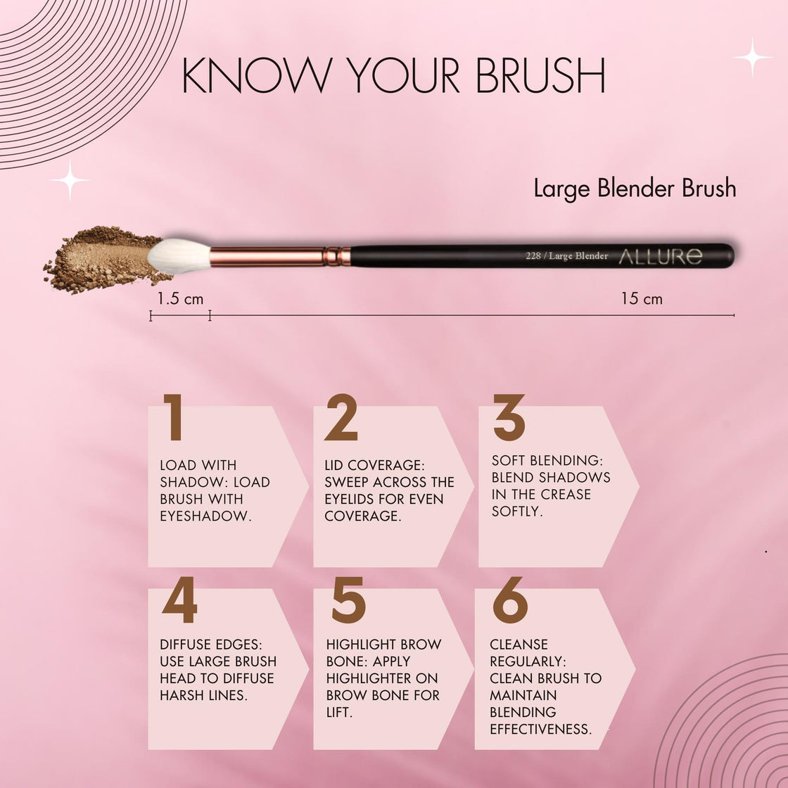 Allure Large Blender Brush (ASB228)