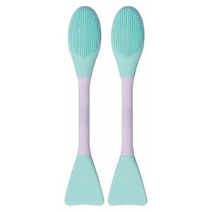 Allure Dual-Sided Face Cleansing Brush & Mask Applicator - Pack Of 2