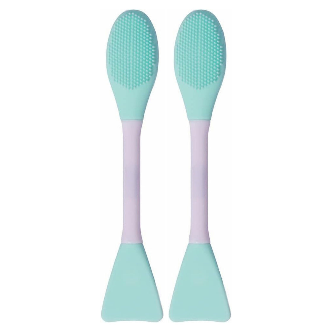 Allure Dual-Sided Face Cleansing Brush & Mask Applicator - Pack Of 2