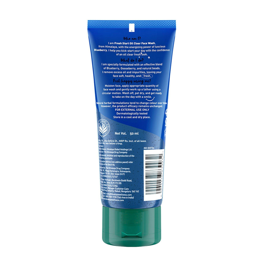 Fresh Start Oil Clear Face Wash Blueberry (50ML)