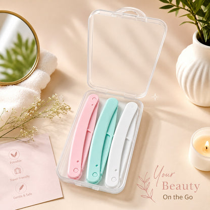 Allure Eyebrow & Facial Razor for Women – Pack of 3