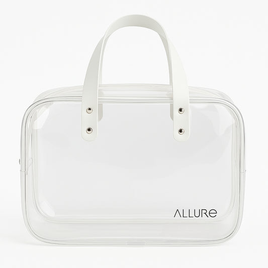 Allure Transparent Travel Makeup Bag with Handles (ATHB_10)