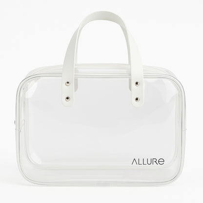 Allure Transparent Travel Makeup Bag with Handles (ATHB_10)