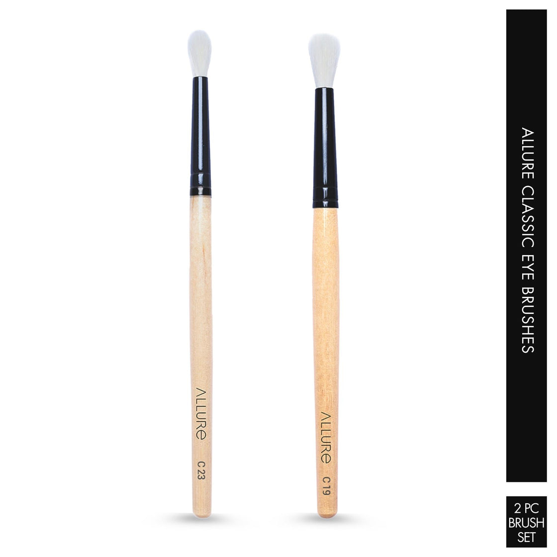 Allure Classic Small Eye Brush and Large Eye Brush Set of 02