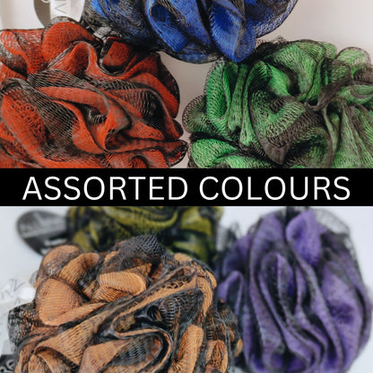 Allure Pack of 2 Metallic Loofah - Assorted color Loofhas