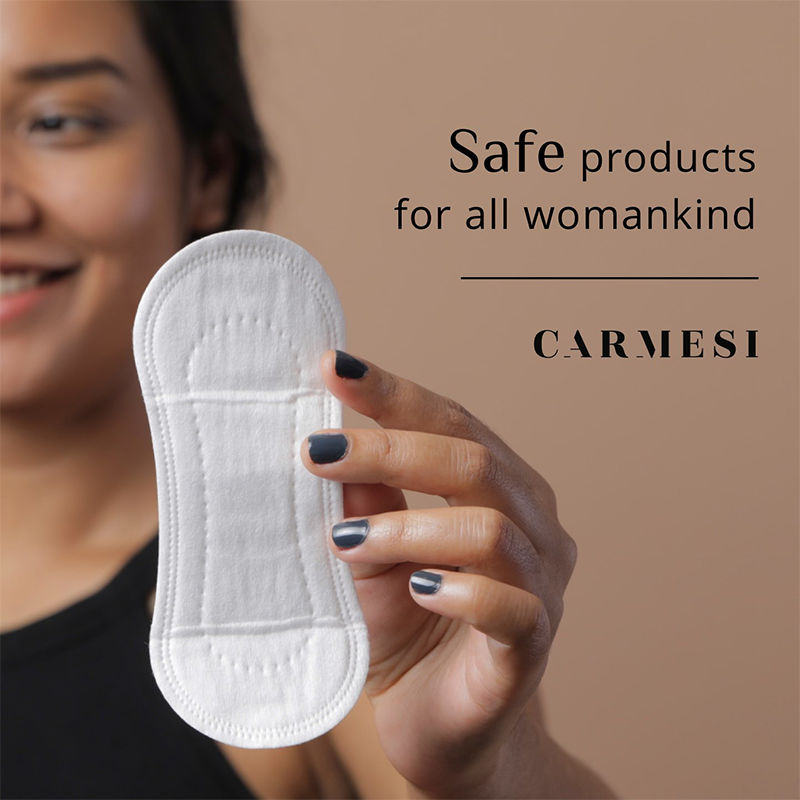Carmesi Panty Liners - Designed for Sensitive Skin - Plant-Based Top Sheet - Pack of 60