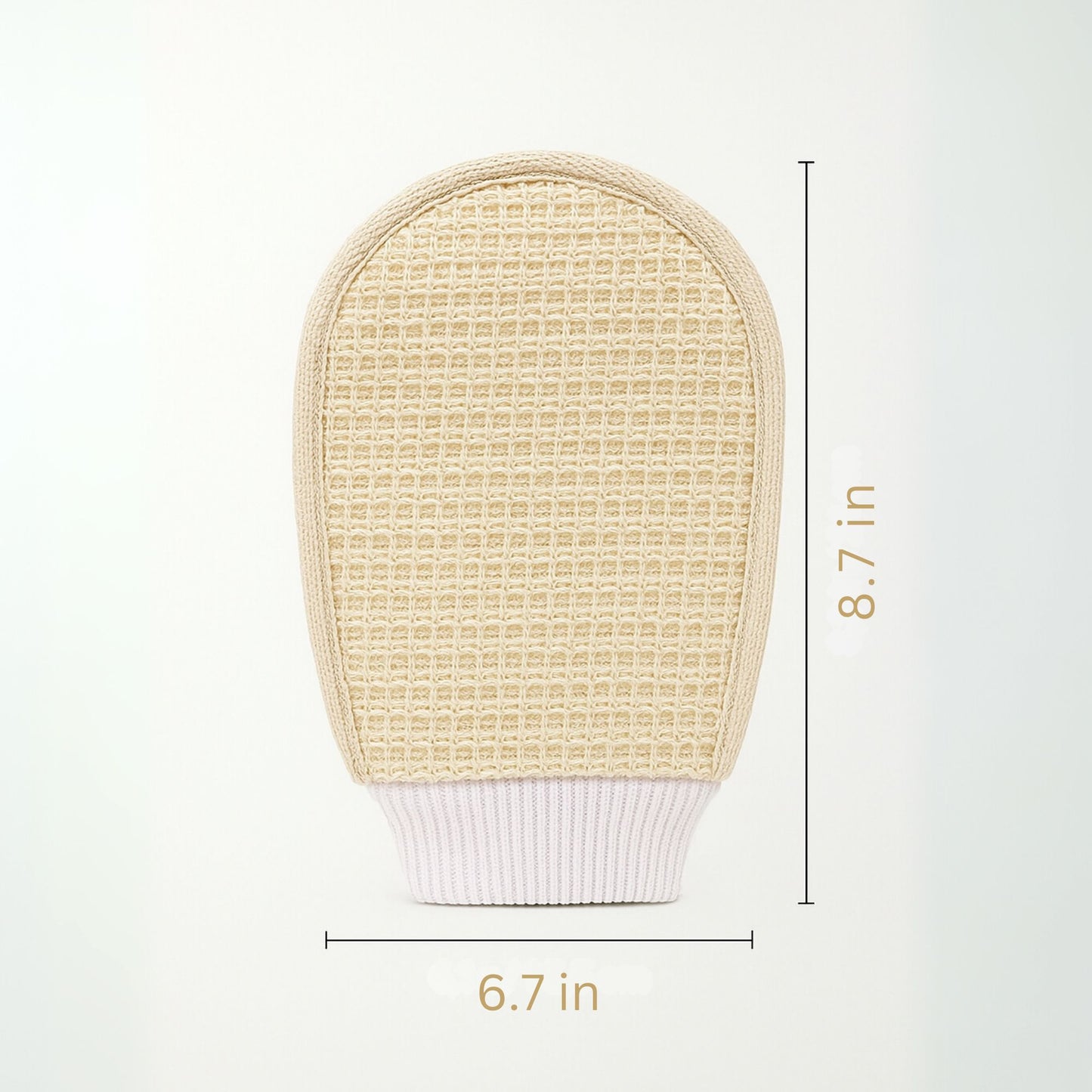 Allure Exfoliating Bathing Gloves for Deep Cleansing & Smooth Skin