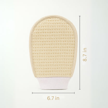 Allure Exfoliating Bathing Gloves for Deep Cleansing & Smooth Skin