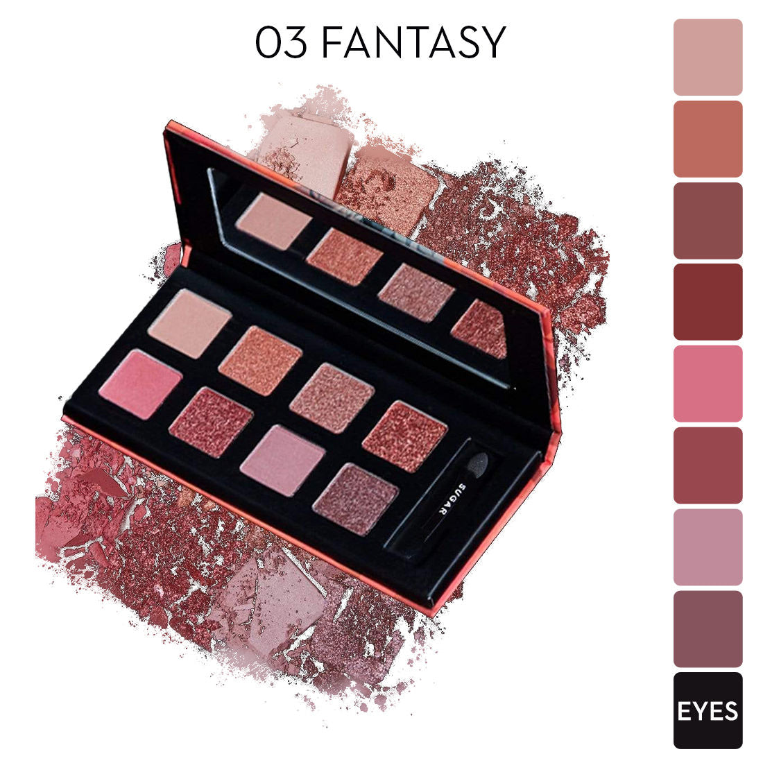 Sugar Blend The Rules Eyeshadow Palette - 03 Fantasy