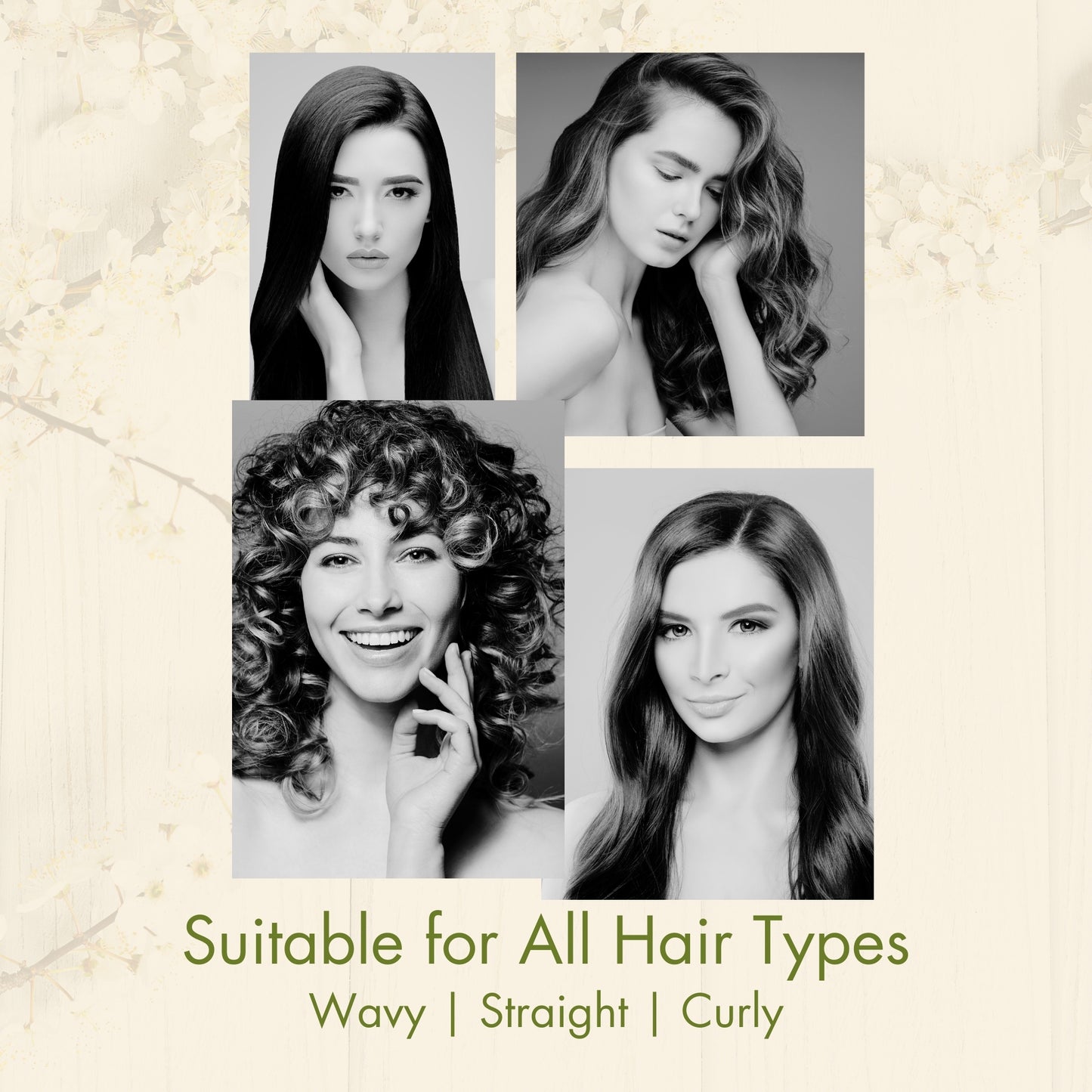Allure Personalised wooden paddle hair brush with sloth print