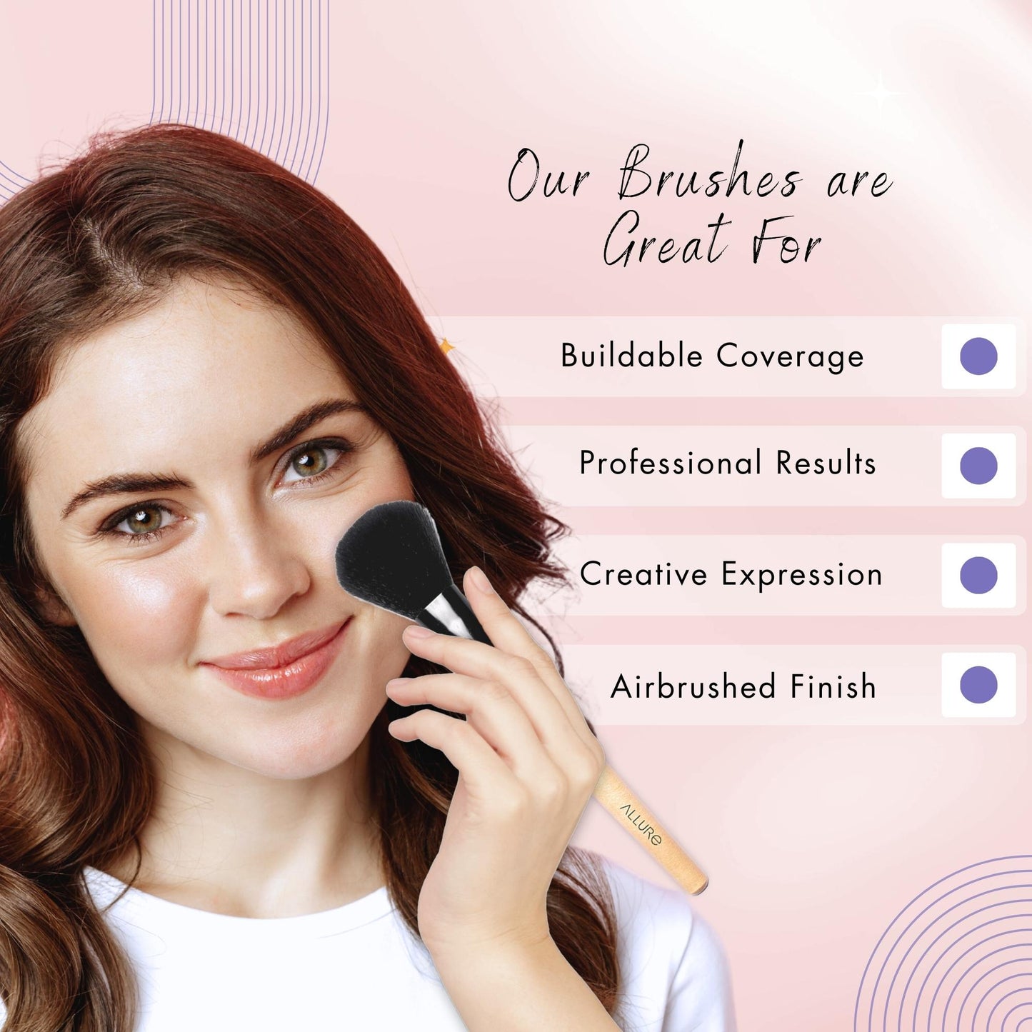 Allure Classic Powder Makeup Brush