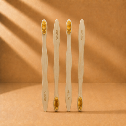 Allure Bamboo Toothbrush Pack 4 (OT-02)
