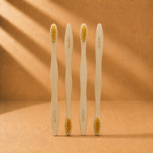 Allure Bamboo Toothbrush Pack 4 (OT-02)