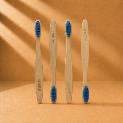 Allure Bamboo Toothbrush Pack of 4 (OT-03)