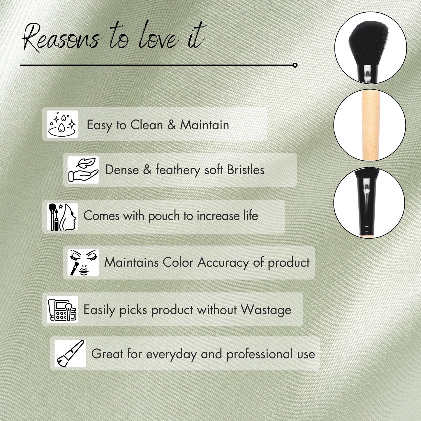 Allure Classic Makeup Brush (Contour Brush C-12)