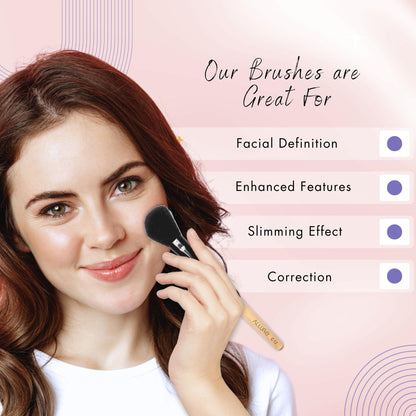 Allure Classic Makeup Brush (Contour Brush C-12)
