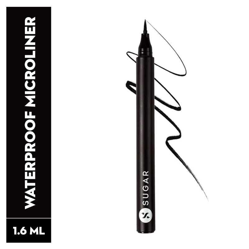 Sugar Wingman Waterproof Microliner - 01 I'll Be Black(1.6ml)
