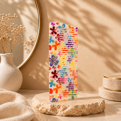 Allure 3D Travel Hair Comb for Easy Styling & Grooming -06