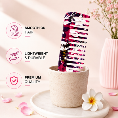 Allure Hair Scalp Massager Comb for Shampoo & Deep Cleaning-(S-05)